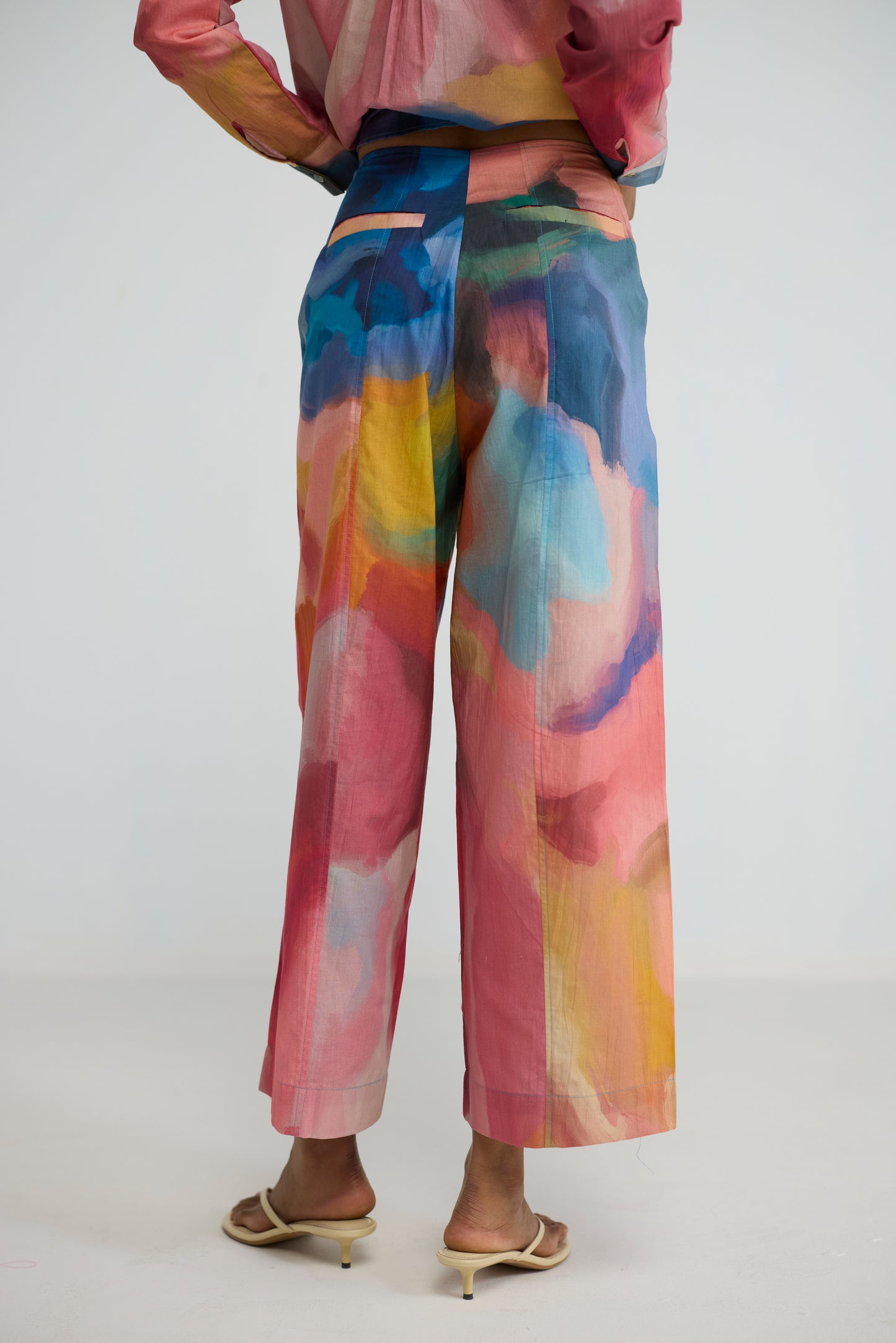 RAINBOW GARDEN COTTON CO-ORD