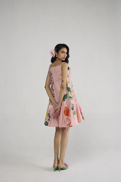 SAKURA SHORT FRILL DRESS
