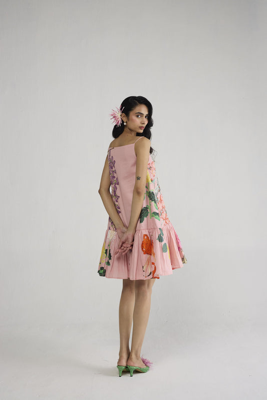 SAKURA SHORT FRILL DRESS