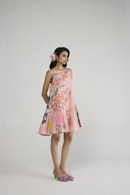 SAKURA SHORT FRILL DRESS