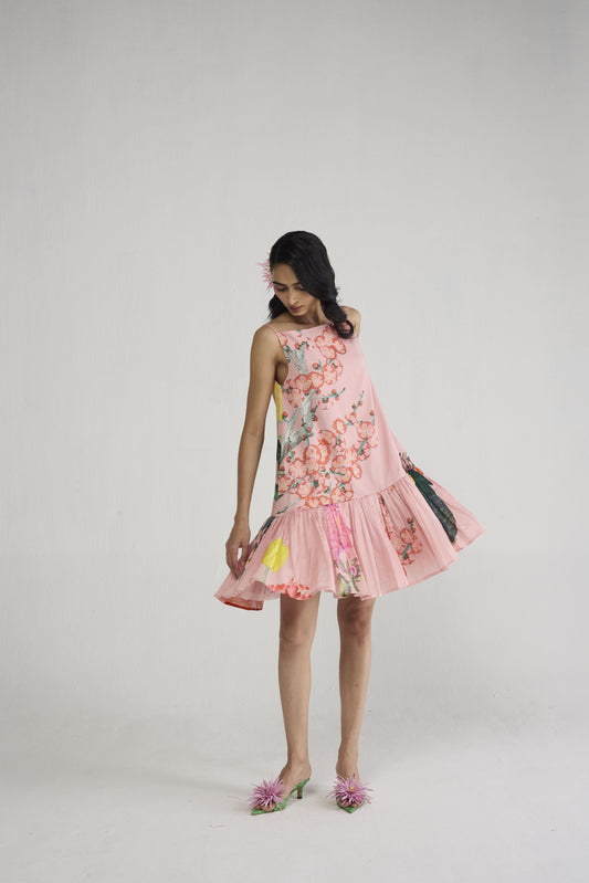 SAKURA SHORT FRILL DRESS