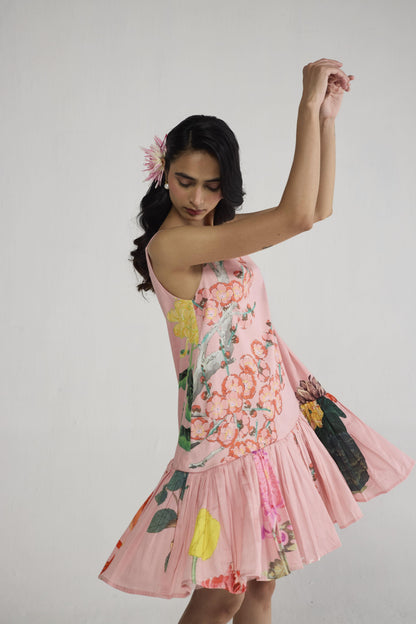 SAKURA SHORT FRILL DRESS