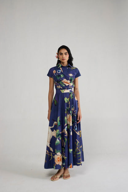 FUJI SIDE BUTTONS DRESS