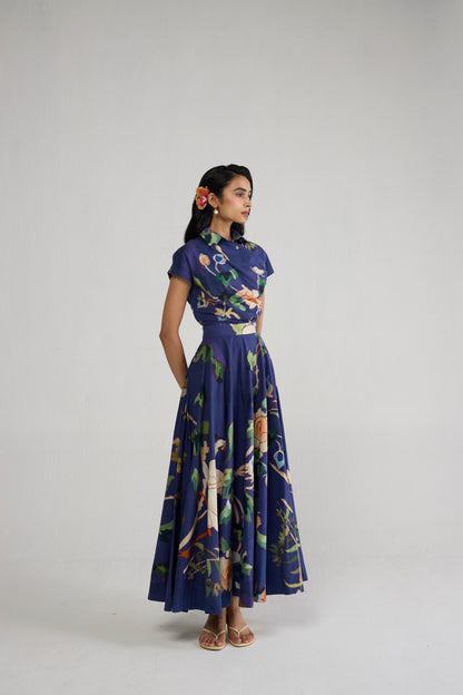 FUJI SIDE BUTTONS DRESS