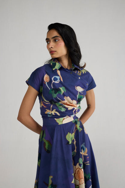 FUJI SIDE BUTTONS DRESS