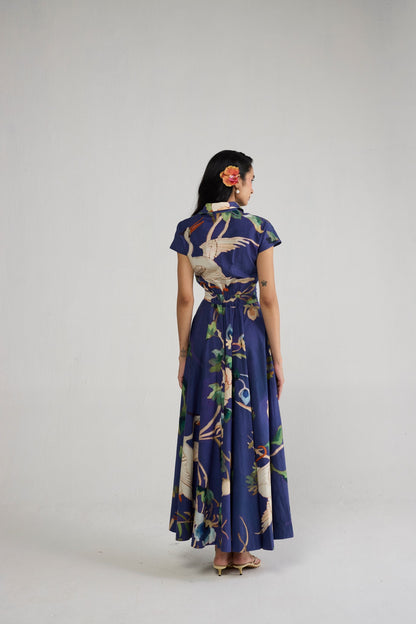 FUJI SIDE BUTTONS DRESS