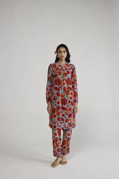 HARUKA CREPE KURTA SET