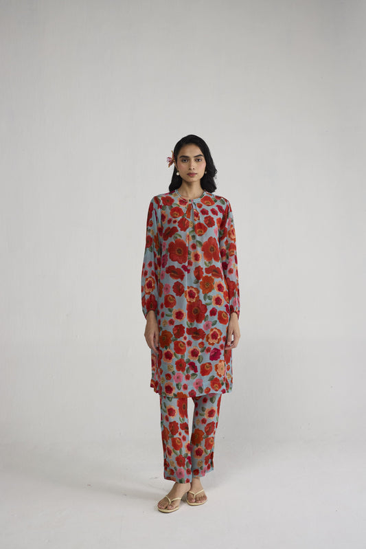 HARUKA CREPE KURTA SET