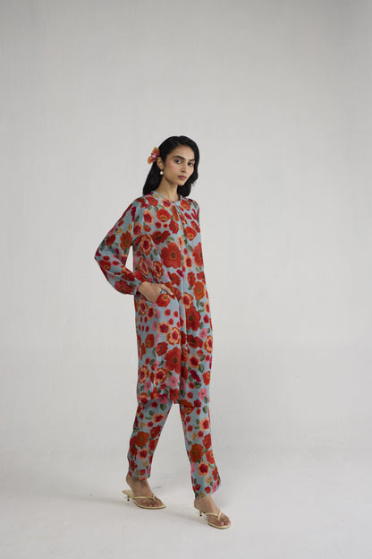 HARUKA CREPE KURTA SET