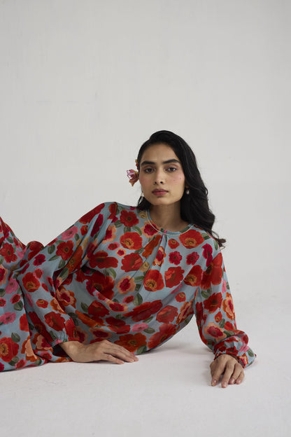 HARUKA CREPE KURTA SET