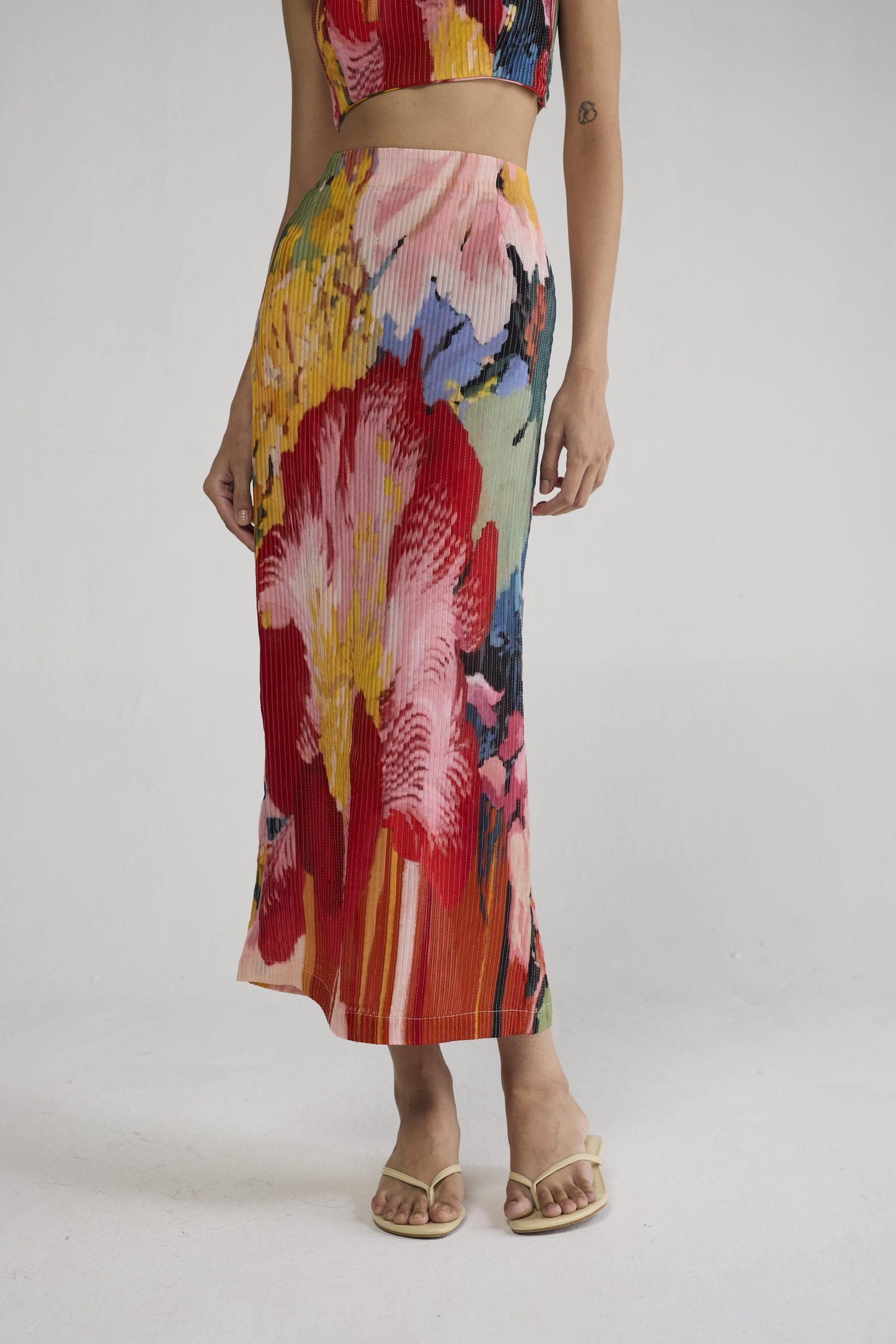 OBU PINTUCKS BLOUSE & PINTUCKS SKIRT