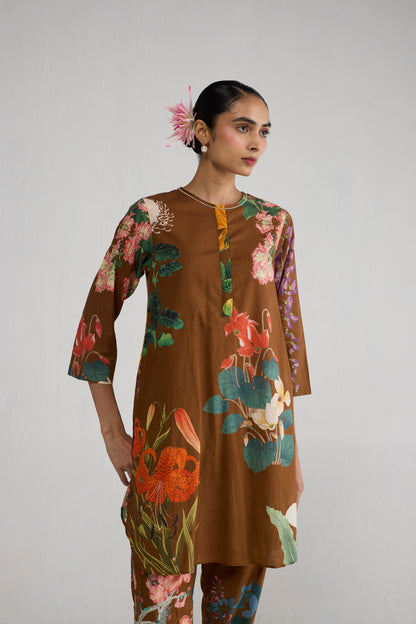 EMI SHORT KURTA SET