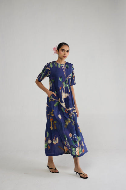 FUJI PINTUCKS DRESS