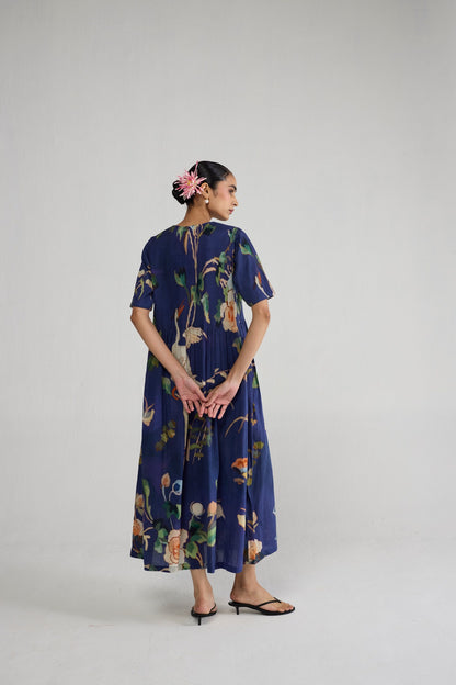 FUJI PINTUCKS DRESS