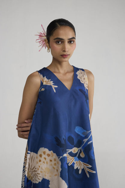 REN V NECK DRESS