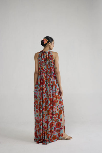 HARUKA HALTERNECK DRESS