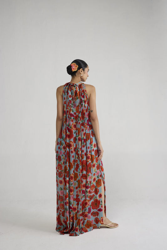 HARUKA HALTERNECK DRESS