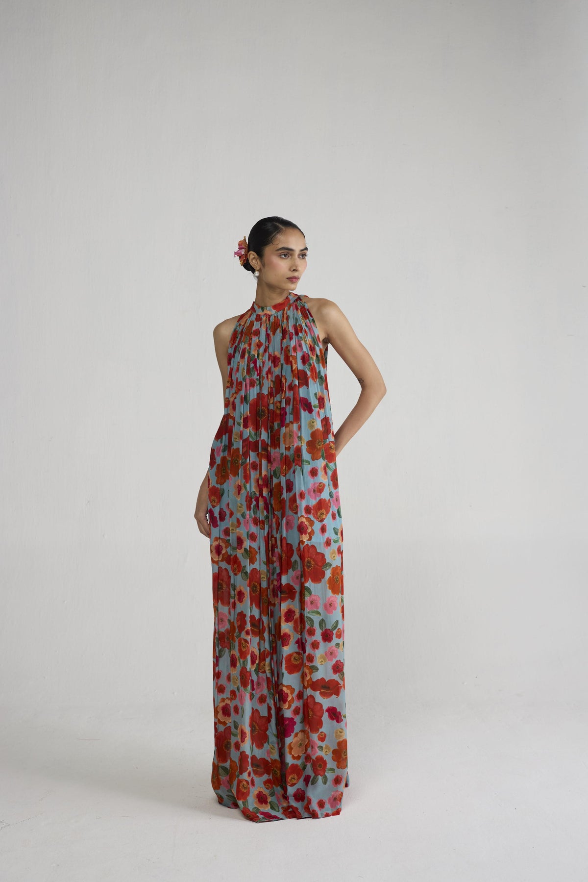 HARUKA HALTERNECK DRESS