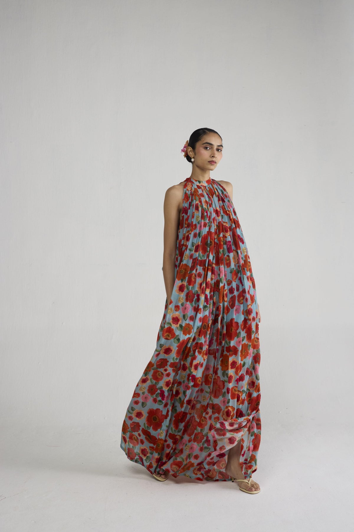 HARUKA HALTERNECK DRESS