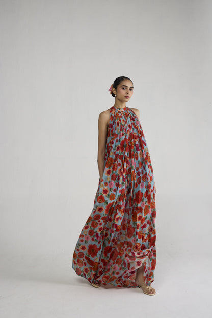 HARUKA HALTERNECK DRESS