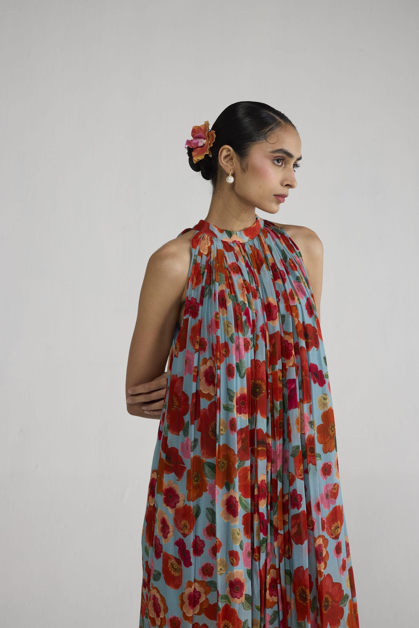 HARUKA HALTERNECK DRESS