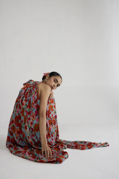 HARUKA HALTERNECK DRESS