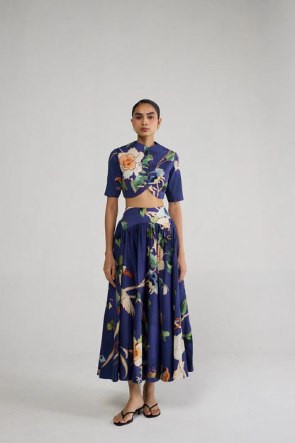 FUJI BLOUSE & SKIRT SET
