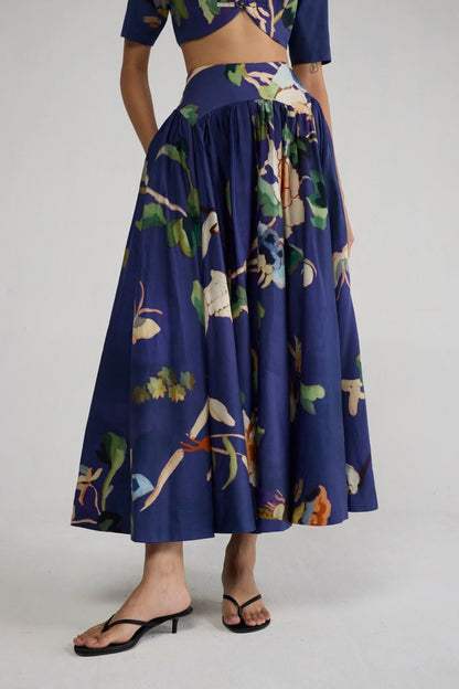 FUJI BLOUSE & SKIRT SET