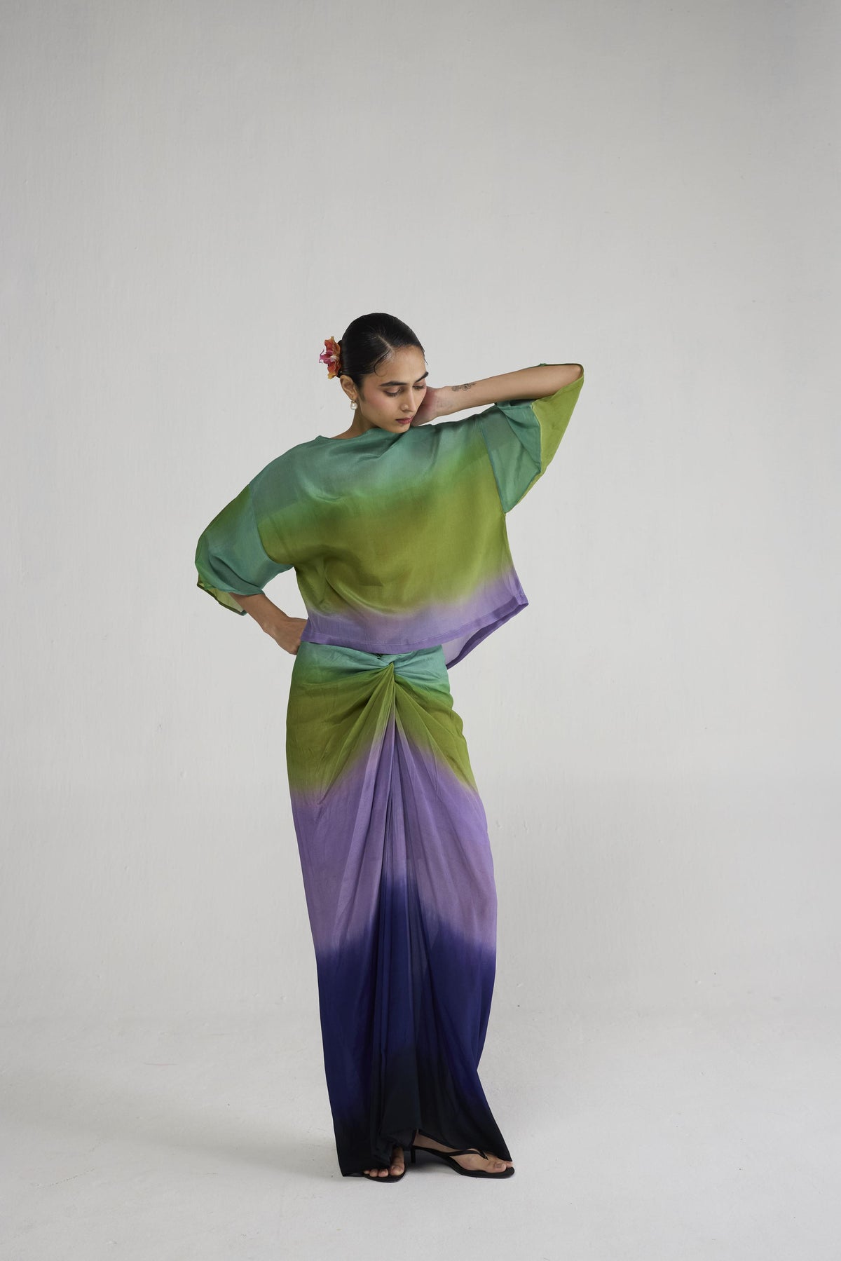 HANA KNOTTED SKIRT & TOP