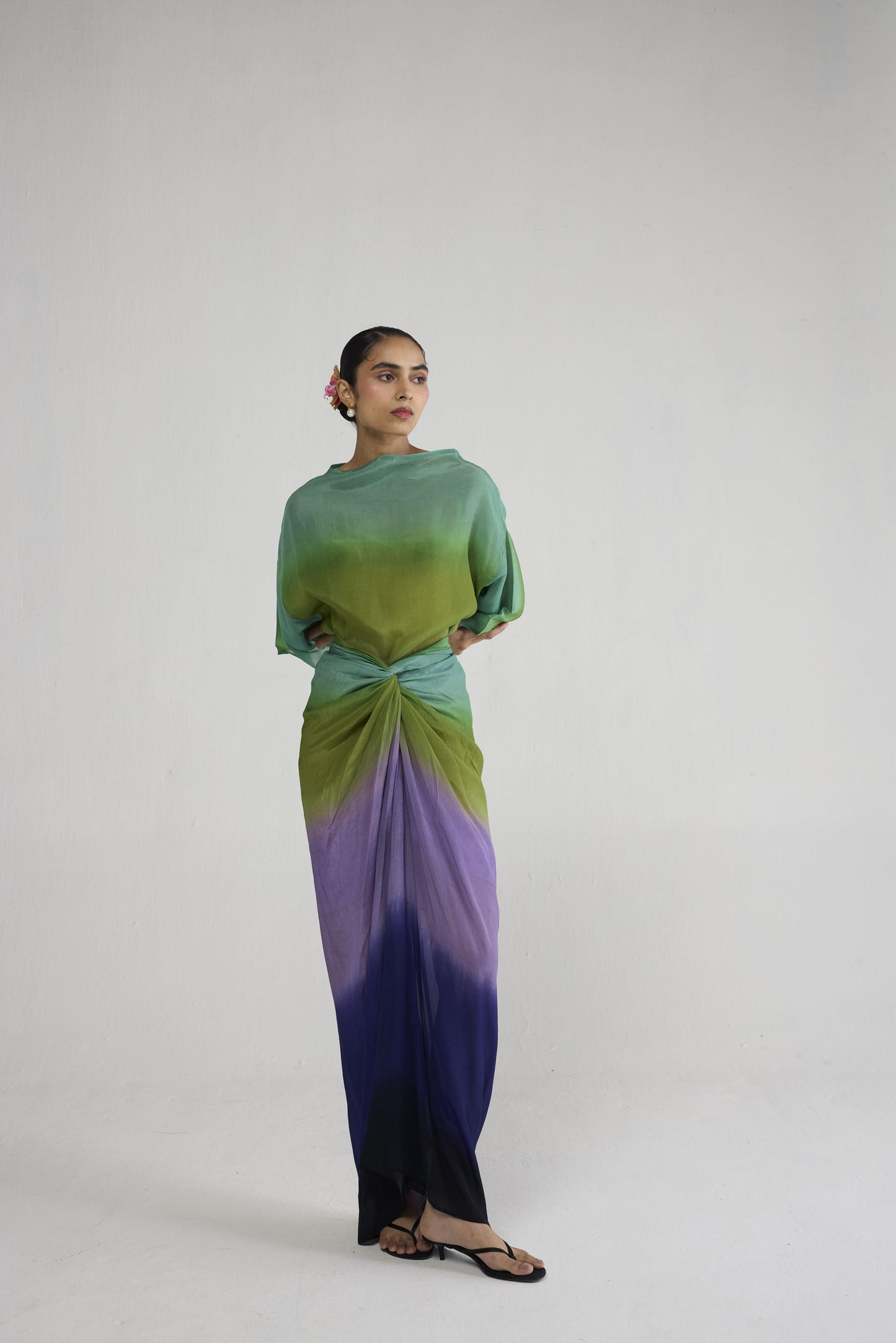 HANA KNOTTED SKIRT & TOP