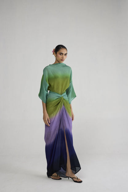 HANA KNOTTED SKIRT & TOP