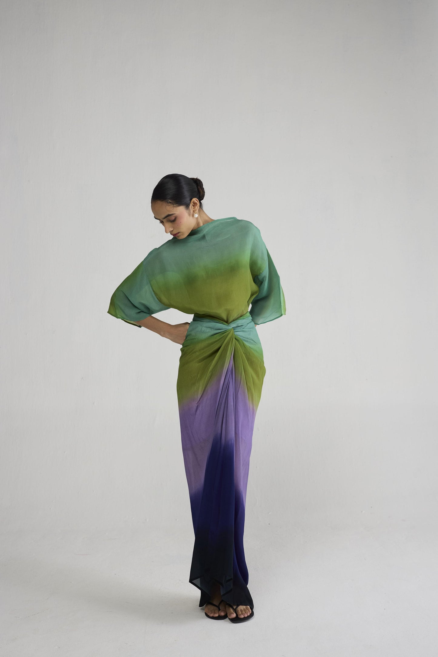 HANA KNOTTED SKIRT & TOP