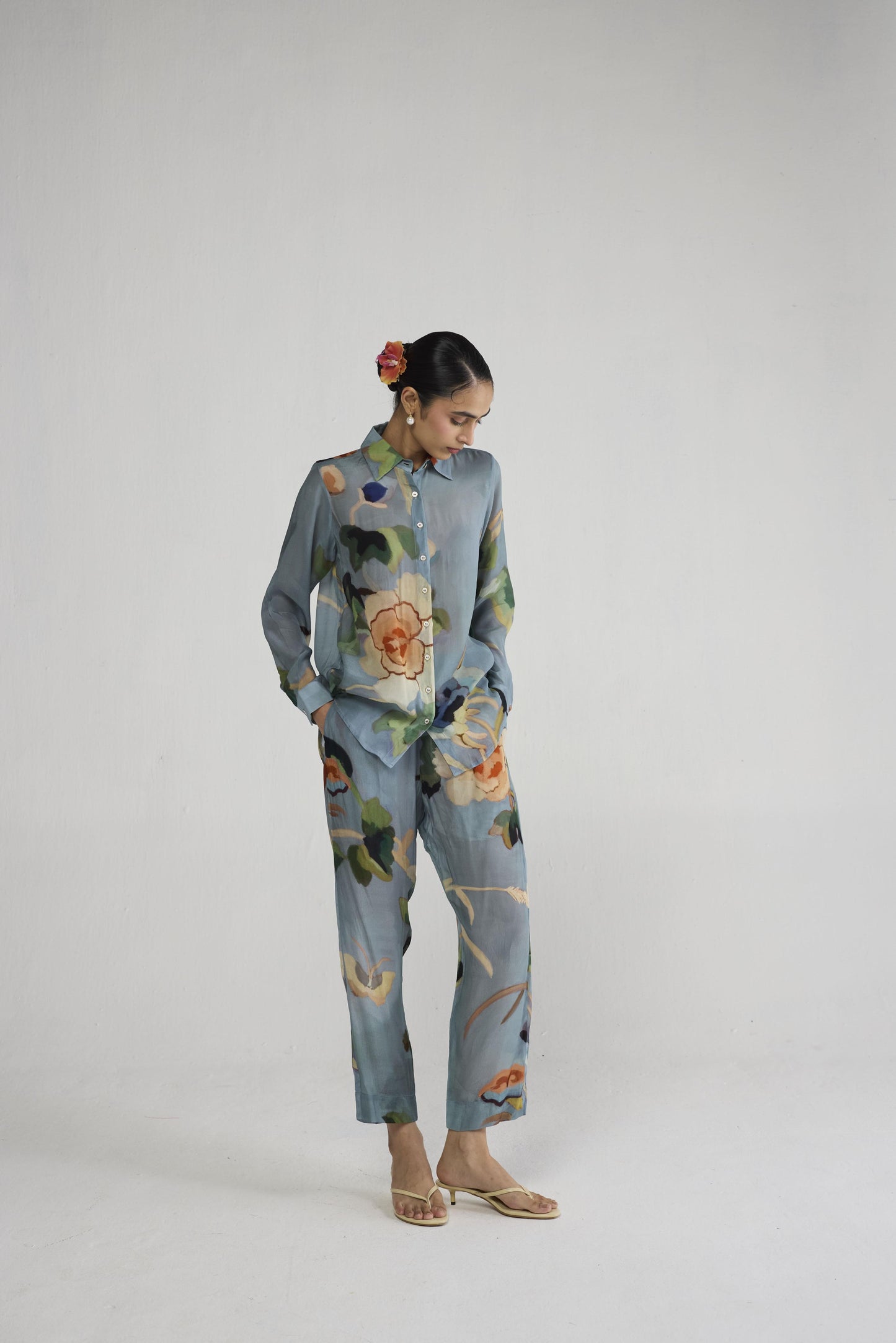 ASAGAO CREPE CO-ORD SET