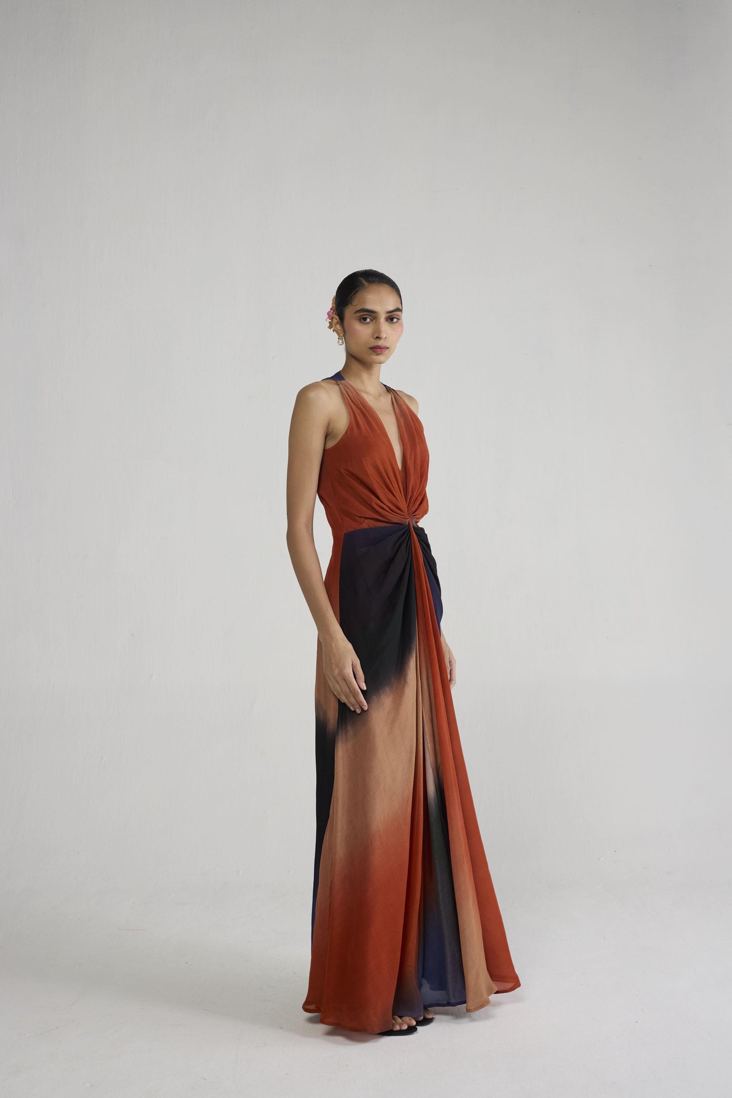 UME FRONT KNOT DRESS