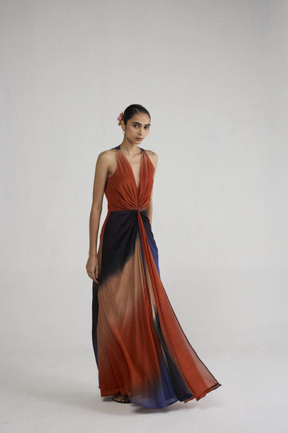 UME FRONT KNOT DRESS