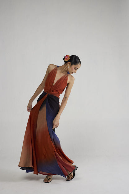 UME FRONT KNOT DRESS