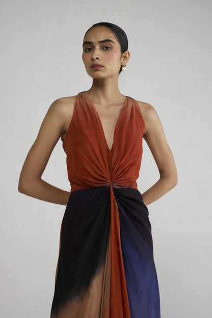 UME FRONT KNOT DRESS