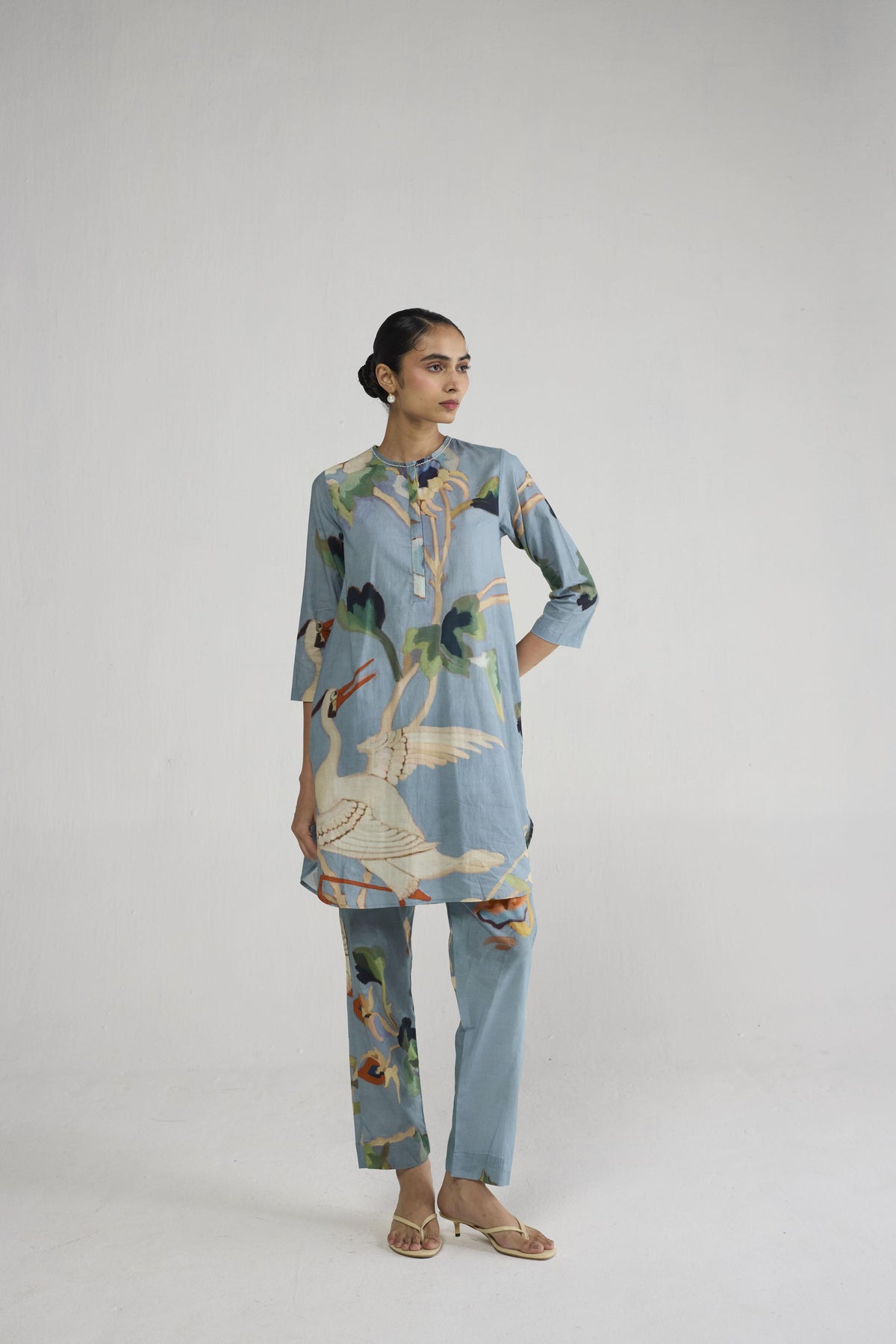ASAGAO SHORT KURTA SET