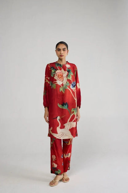 BARA SILK KURTA SET