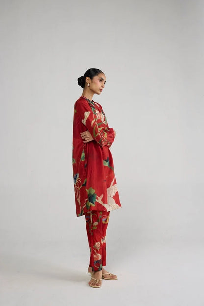 BARA SILK KURTA SET