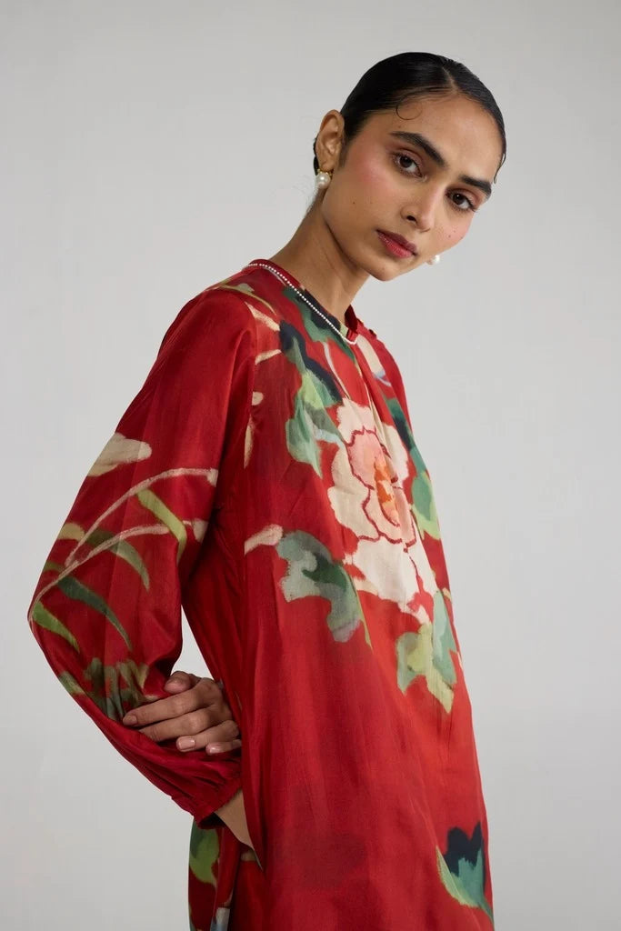 BARA SILK KURTA SET