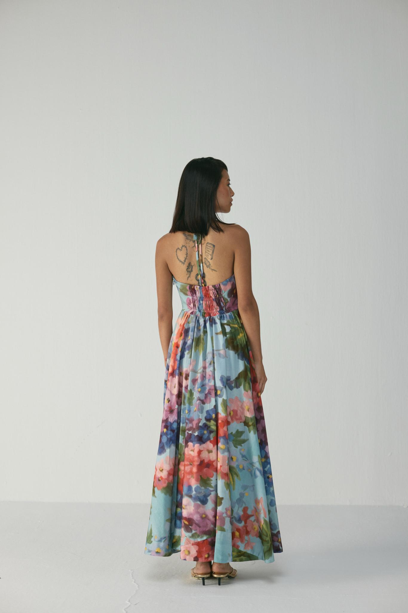 Darlington Halter Neck Dress