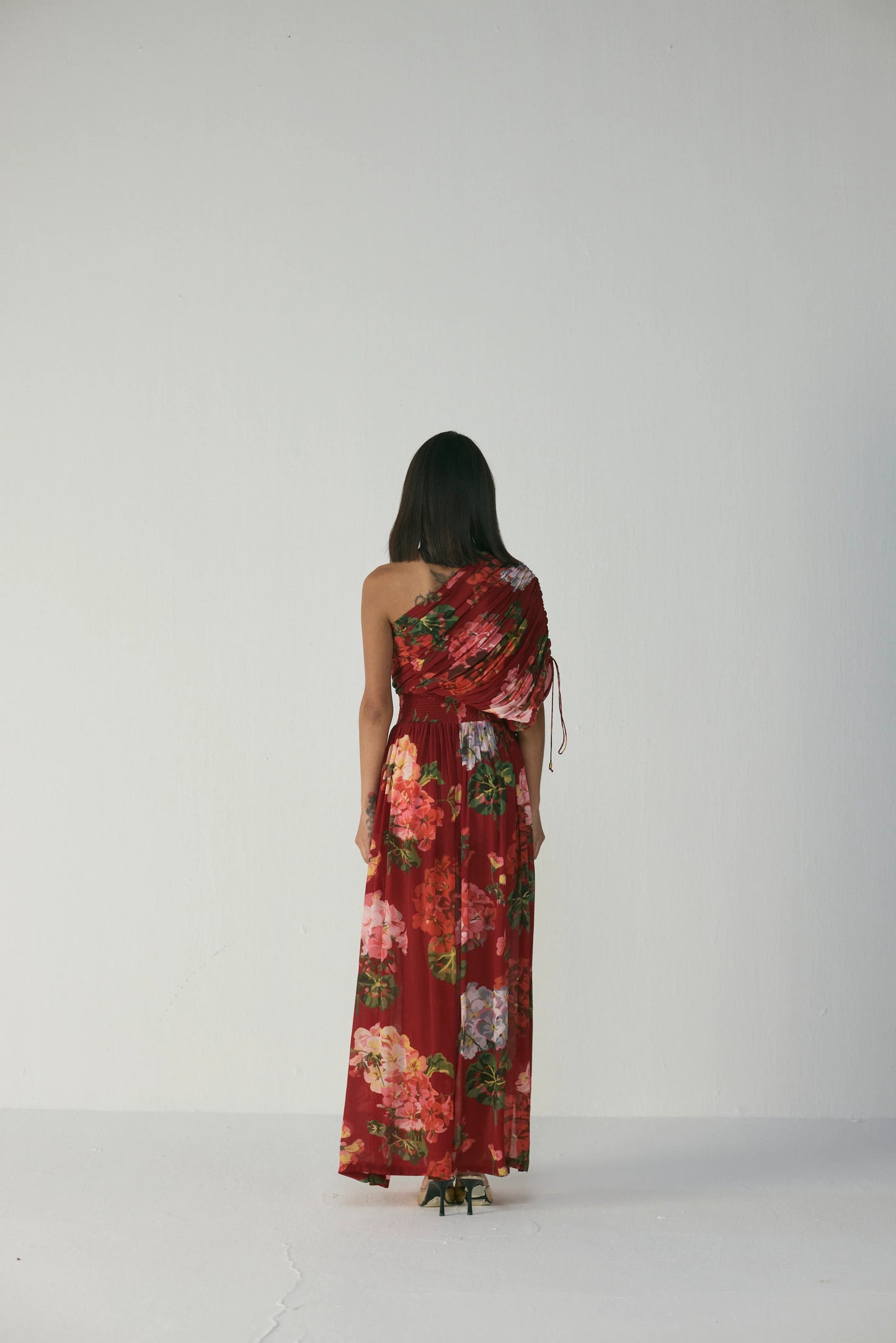Jingle One Shoulder Dress