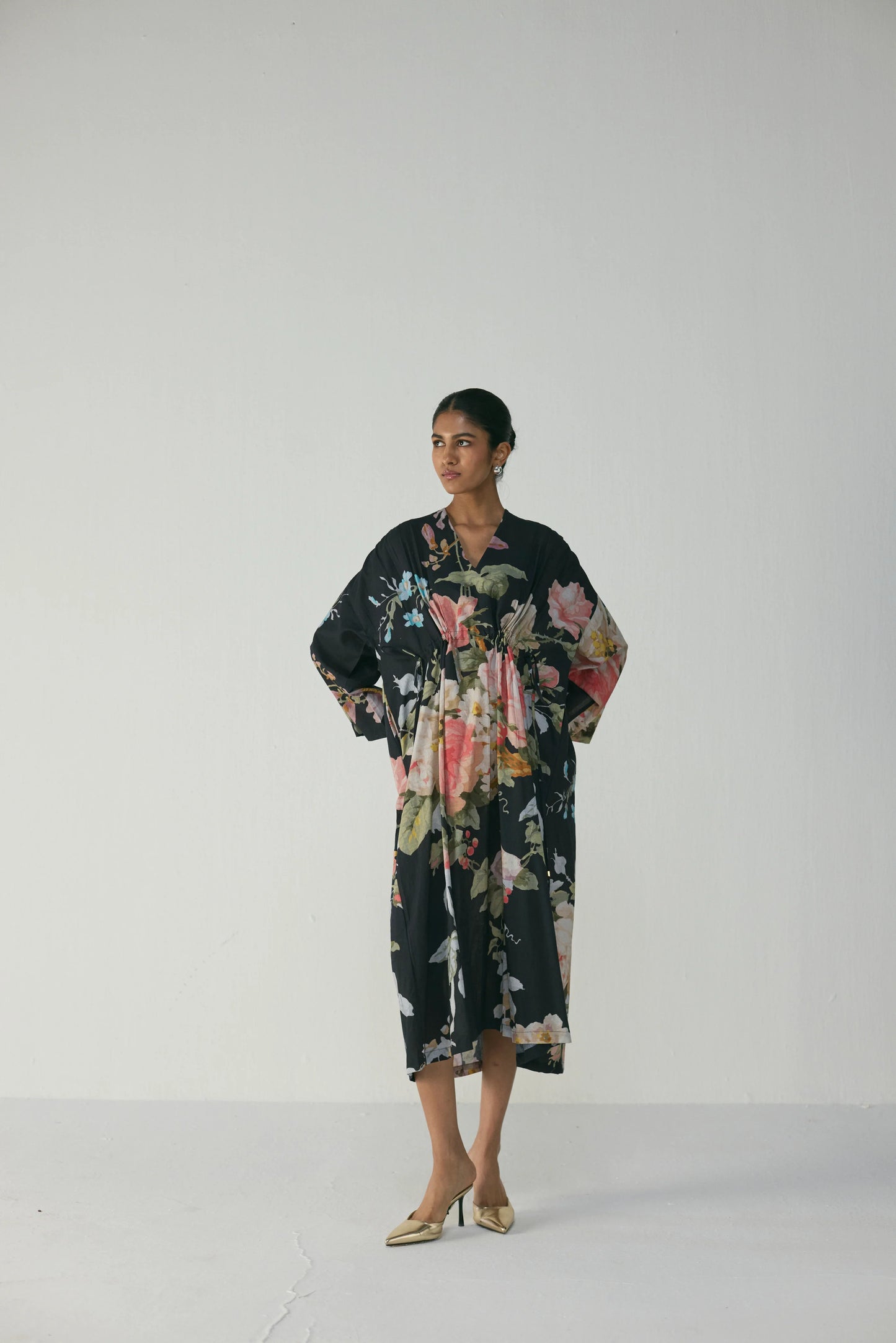 Carmine Kaftan Dress