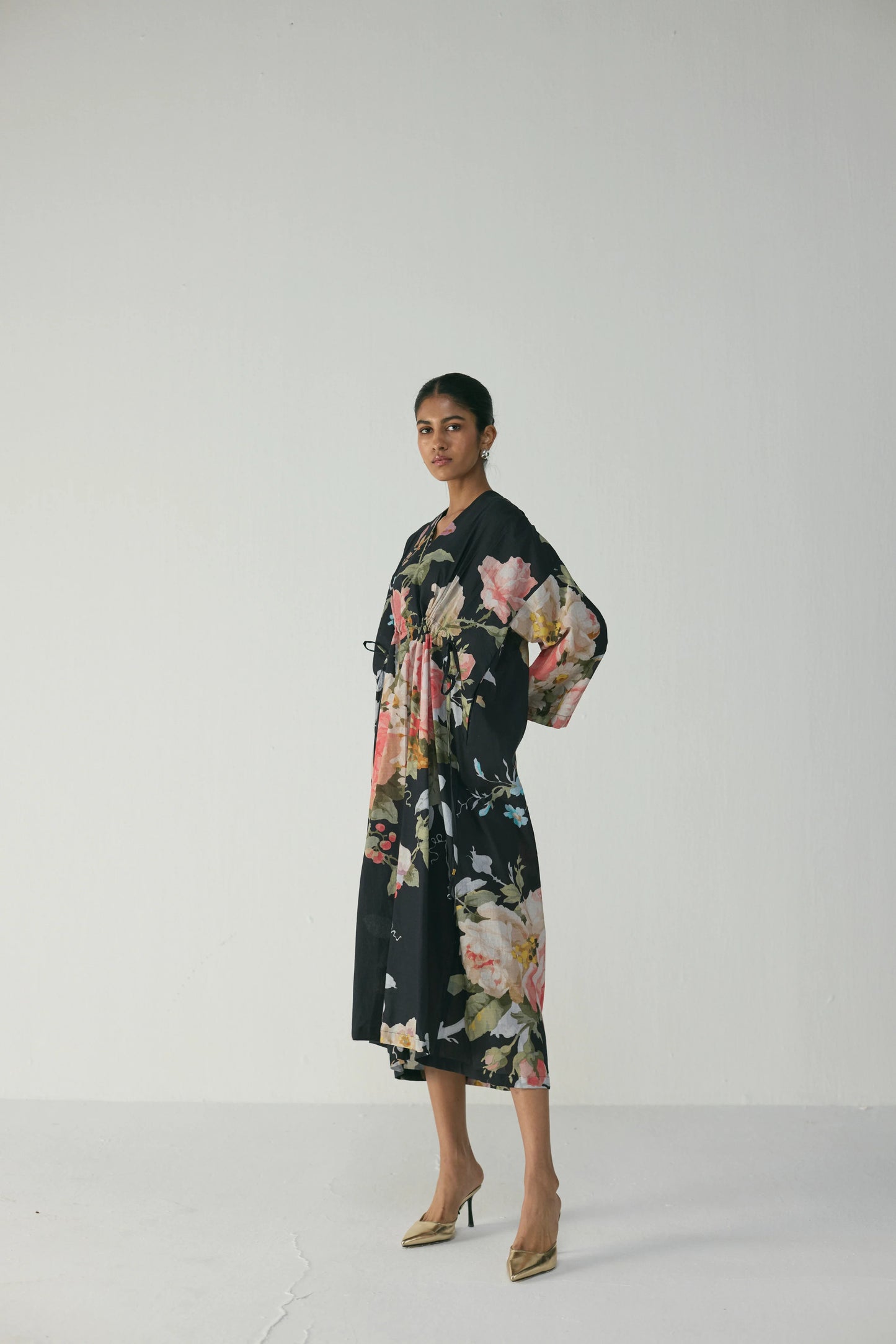 Carmine Kaftan Dress