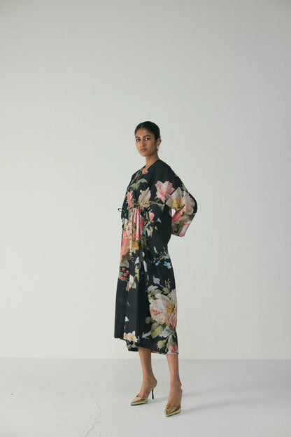 Carmine Kaftan Dress