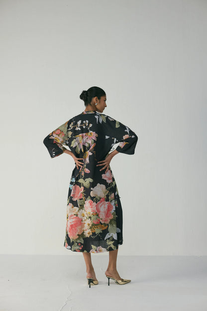 Carmine Kaftan Dress