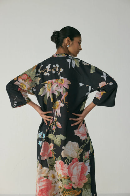 Carmine Kaftan Dress