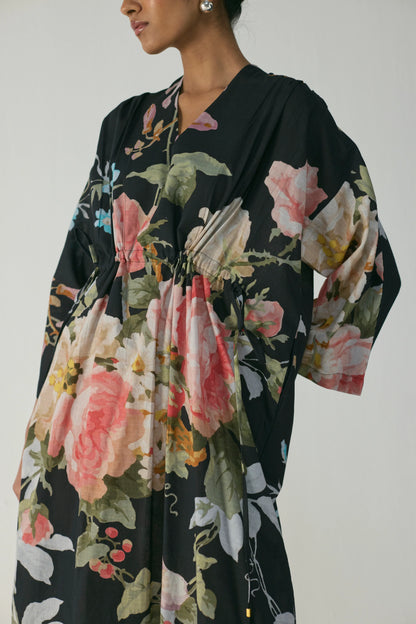 Carmine Kaftan Dress