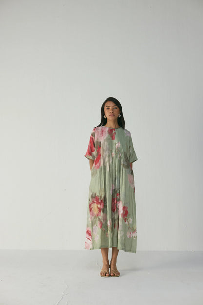 Roos Pintucks Dress
